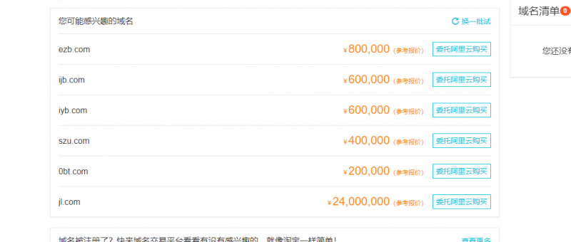 域名的選擇—網站優化